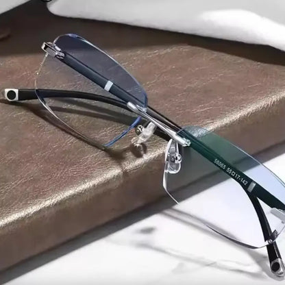 Voezra™ Auto-Focus Reading Glasses – One Pair Adjusts to Your Prescription Needs for Reading, Screens & Everyday Use
