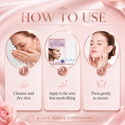 2026 Invisible Face Lift Tape – Instantly Lift & Define Your Face (24H Hold)