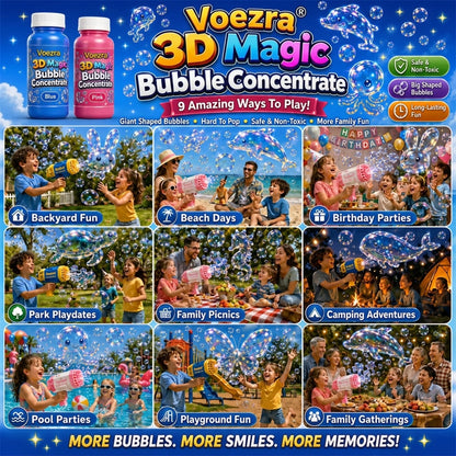 Voezra® 𝟑𝐃𝐌𝐚𝐠𝐢𝐜 𝐁𝐮𝐛𝐛𝐥𝐞 𝐂𝐨𝐧𝐜𝐞𝐧𝐭𝐫𝐚𝐭𝐞 𝐀𝐧𝐢𝐦𝐚𝐥 & 𝐎𝐜𝐞𝐚𝐧 𝐅𝐚𝐧𝐭𝐚𝐬𝐲 𝐓𝐡𝐞𝐦𝐞
