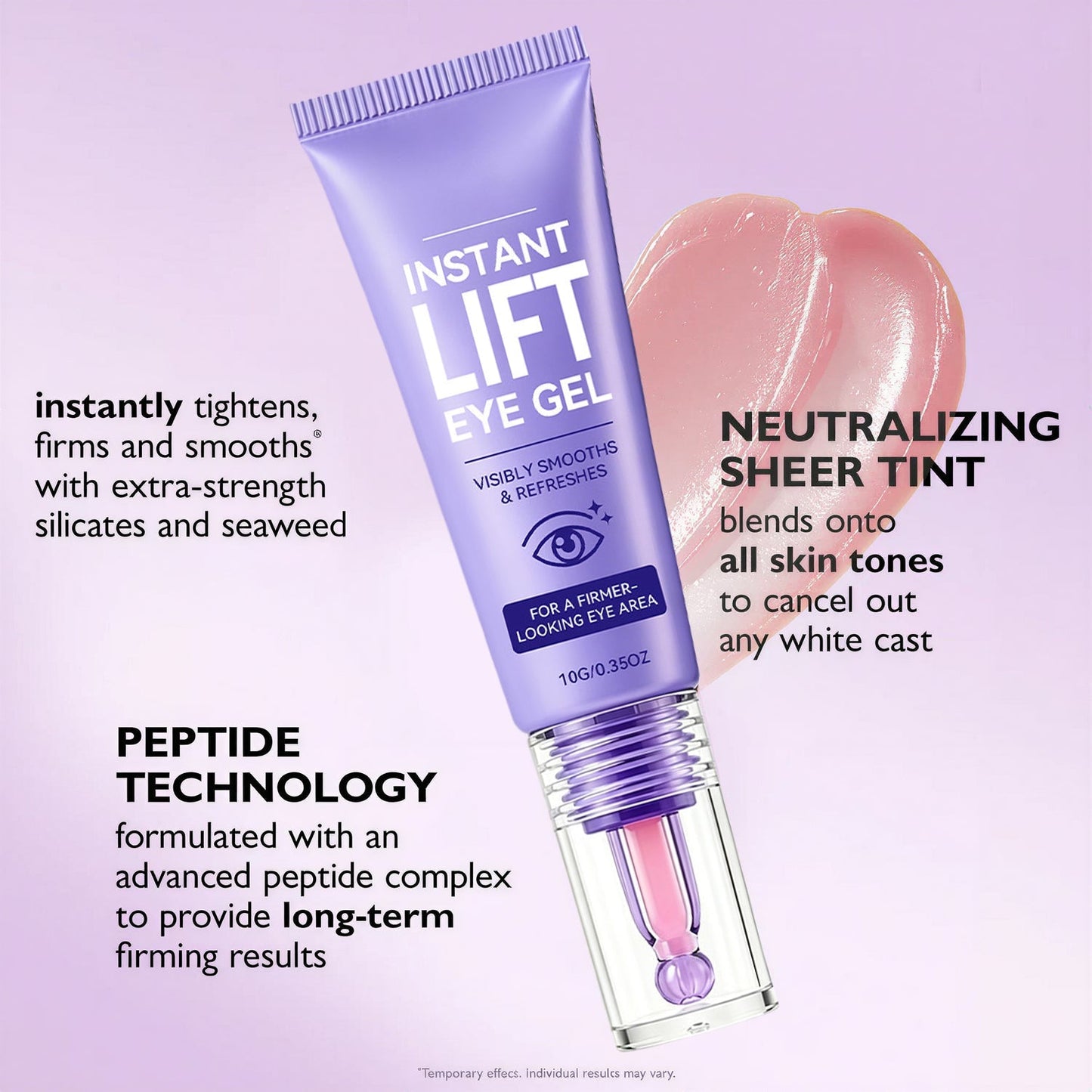 Voezra® Eye Bag Instant Eraser, Tightens, Firms & Blurs Wrinkles