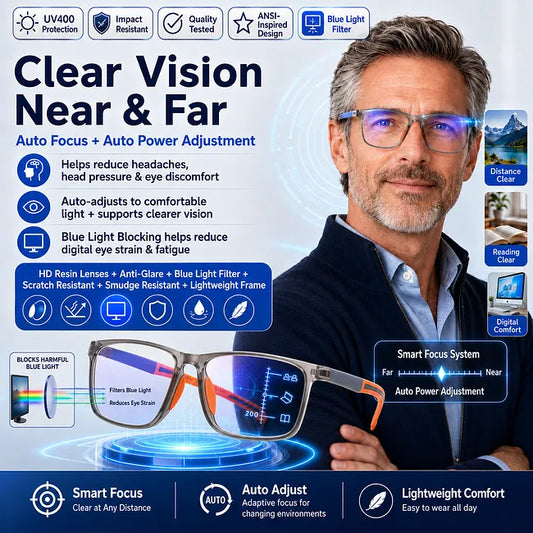 Almost Gone-🔥Visionsync AutoFocus+ Multifocal Glasses